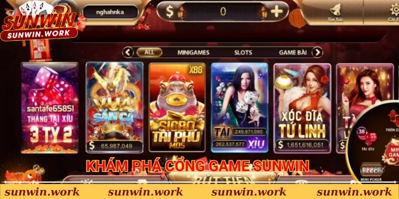 Giới thiệu đôi nét về cổng game đẳng cấp Sunwin 